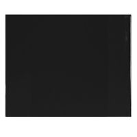 Bureau beschermer van pvc 63 x 50 cm zwart   - - thumbnail