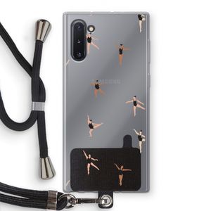 Dancing #1: Samsung Galaxy Note 10 Transparant Hoesje met koord