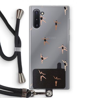 Dancing #1: Samsung Galaxy Note 10 Transparant Hoesje met koord