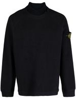 Stone Island sweat à motif Compass - Bleu