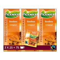 Pickwick - Professional Rooibos Original - 3x 25 zakjes