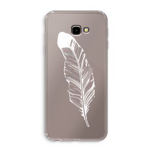 Pluim: Samsung Galaxy J4 Plus Transparant Hoesje
