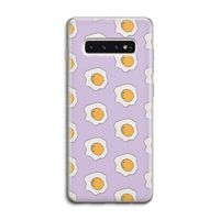 Bacon to my eggs #1: Samsung Galaxy S10 4G Transparant Hoesje