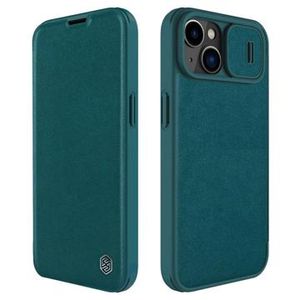 Nillkin Qin Pro iPhone 14 Plus Flip Case - Groen