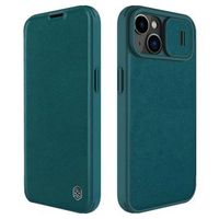 Nillkin Qin Pro iPhone 14 Plus Flip Case - Groen