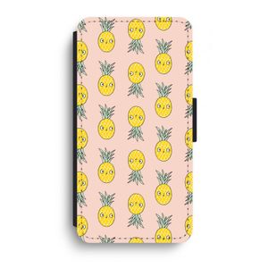 Ananas: iPhone XR Flip Hoesje