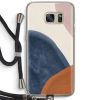 Geo #1: Samsung Galaxy S7 Transparant Hoesje met koord