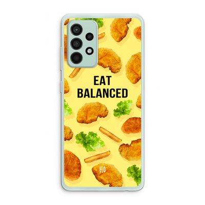 Eat Balanced: Samsung Galaxy A52s 5G Transparant Hoesje