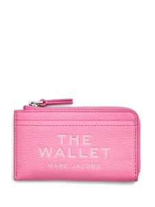 Marc Jacobs portefeuille zippé The Leather - Rose