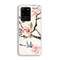 Japanse bloemen: Samsung Galaxy S20 Ultra Transparant Hoesje