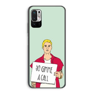 Gimme a call: Xiaomi Redmi Note 10 5G Transparant Hoesje