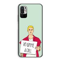 Gimme a call: Xiaomi Redmi Note 10 5G Transparant Hoesje