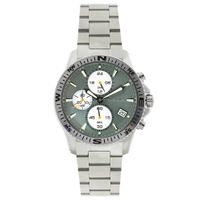 Prisma P.2031 Horloge Chrono Explorer staal zilverkleurig-grijs 44,5 mm Prisma P.2031 Horloge Chrono Explorer staal zilverkleurig-grijs 44,5 mm