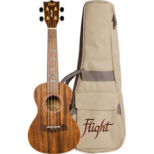 Flight Supernatural Series DUC440 Acacia concert ukelele met gigbag