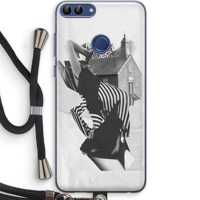 House: Huawei P Smart (2018) Transparant Hoesje met koord