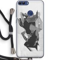 House: Huawei P Smart (2018) Transparant Hoesje met koord