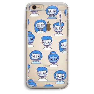 Gezichtjes: iPhone 6 Plus / 6S Plus Transparant Hoesje
