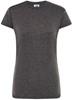 JHK 152 Ladies´ Regular Comfort T-Shirt - Charcoal Heather - XL