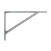 Muurbeugel AMIG 9-9806 Planken Grijs Staal (25 x 20 cm)