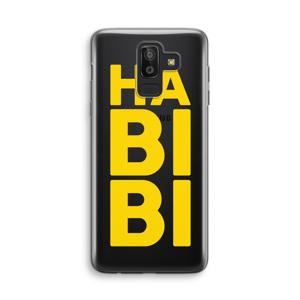 Habibi Blue: Samsung Galaxy J8 (2018) Transparant Hoesje