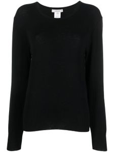 LEMAIRE pull en maille fine - Noir