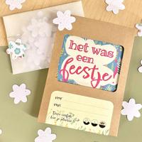 BLOOM your message Cadeaudoosje - Het was een feestje