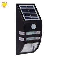 LAMPZOOE CL-102 0.2W White Light PIR Sensor Solar Light 80 LM 6000-6500K Outdoor Wall Light with 5V 0.5W Solar Panel(Black) LAMPZOOE CL-102 0.2W White Light PIR Sensor Solar Light 80 LM 6000-6500K Outdoor Wall Light with 5V 0.5W Solar Panel(Black)