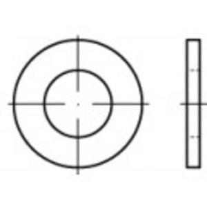 Onderlegring 10.5 mm 20 mm Staal Galvanisch vernikkeld 1000 stuk(s) TOOLCRAFT 105494