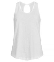 Clique 029351 Slub Tanktop Ladies - Wit - XL - thumbnail