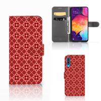 Samsung Galaxy A50 | Telefoon Hoesje | Batik Rood