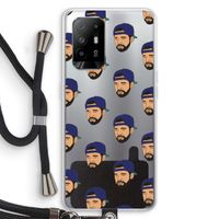 Drake Away: Oppo A94 5G Transparant Hoesje met koord