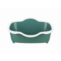 Kattenbak Trixie Davio Wit Groen Plastic 56 x 26 x 39 cm