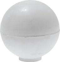 Deurstopper schroefbaar golf 35x35 wit - Deltafix Deurstopper schroefbaar golf 35x35 wit - Deltafix