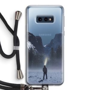 Wanderlust: Samsung Galaxy S10e Transparant Hoesje met koord