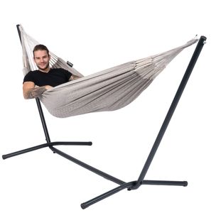 Hangmatset 1 Persoons Easy & Natural Brown - Colombiaanse - Bruin - 120 kg - Tropilex