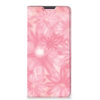 Motorola Edge 30 Pro Smart Cover Spring Flowers - thumbnail