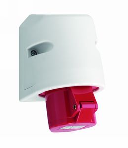 QwattPro CEE Wandcontactdoos ABS IP44 250V/16A/2p+A/6h bl. - 2042010 - 2042010