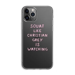 Christian Grey: iPhone 11 Pro Max Transparant Hoesje