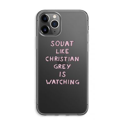 Christian Grey: iPhone 11 Pro Max Transparant Hoesje