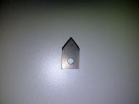 Mesje vr zakkensluiter metaal 12mm blauw