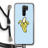 Banana: Xiaomi Redmi 9 Transparant Hoesje met koord