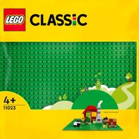 Classic - Groene bouwplaat Constructiespeelgoed - thumbnail
