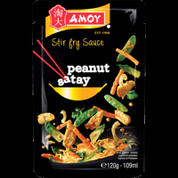 Amoy Peanut Satay Stir Fry Sauce 120 g bij Jumbo