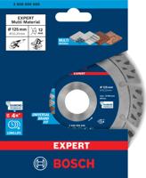 Bosch Accessoires EXPERT MultiMaterial diamantdoorslijpschijf 125 x 22 |23 x 2 |2 x 12 mm - 2608900660