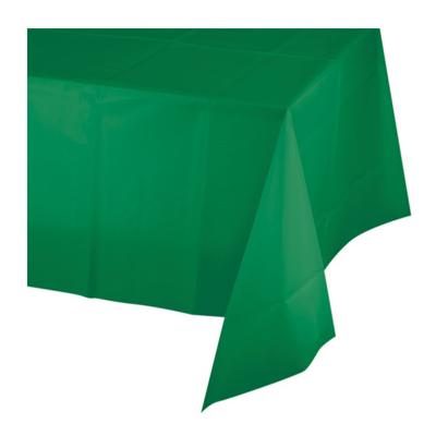 Party/verjaardag Tafelkleed - groen - 274 x 137 cm - tafellaken van papier