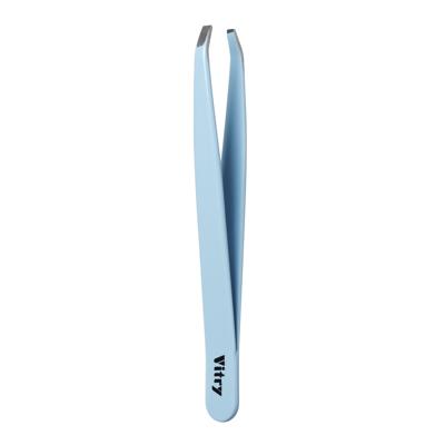 Vitry Face Care Coloured Tweezers Crab Ends Pincet Ref.26 C Light Blue 1Stuks Vitry Face Care Coloured Tweezers Crab Ends Pincet Ref.26 C Light Blue 1Stuks