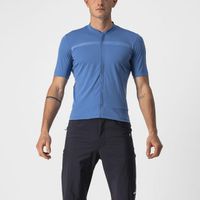 Castelli Unlimited Allroad korte mouw fietsshirt blauw heren XXXL