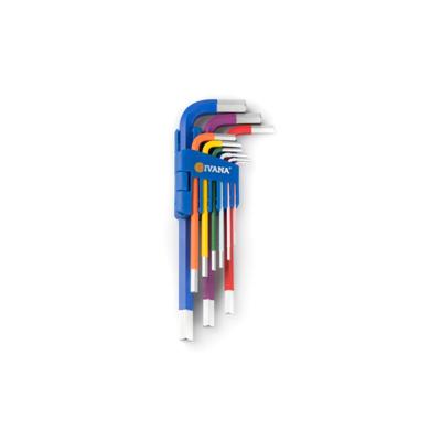 Ivana 55206 inbussleutelset 9-delig - Zeskant 1,5 t/m 10mm