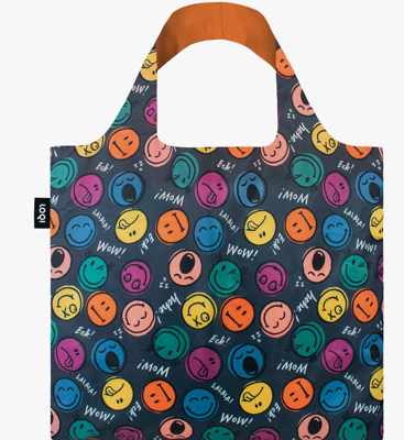 Loqi Bag Smiley Boys and Girls Recycled