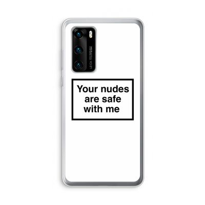 Safe with me: Huawei P40 Transparant Hoesje